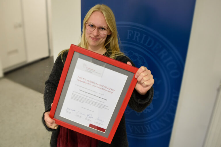 Ausgezeichnetes FAU-Volontariat