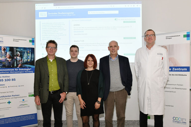 Onkologische klinische Studien online recherchieren