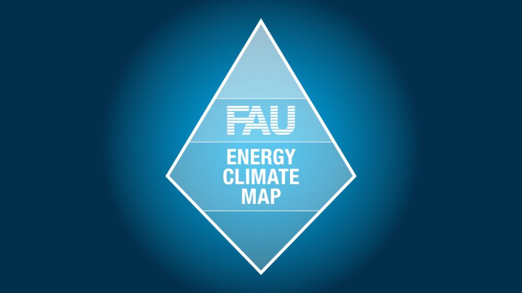 Grafik der Energie und Klima Karte