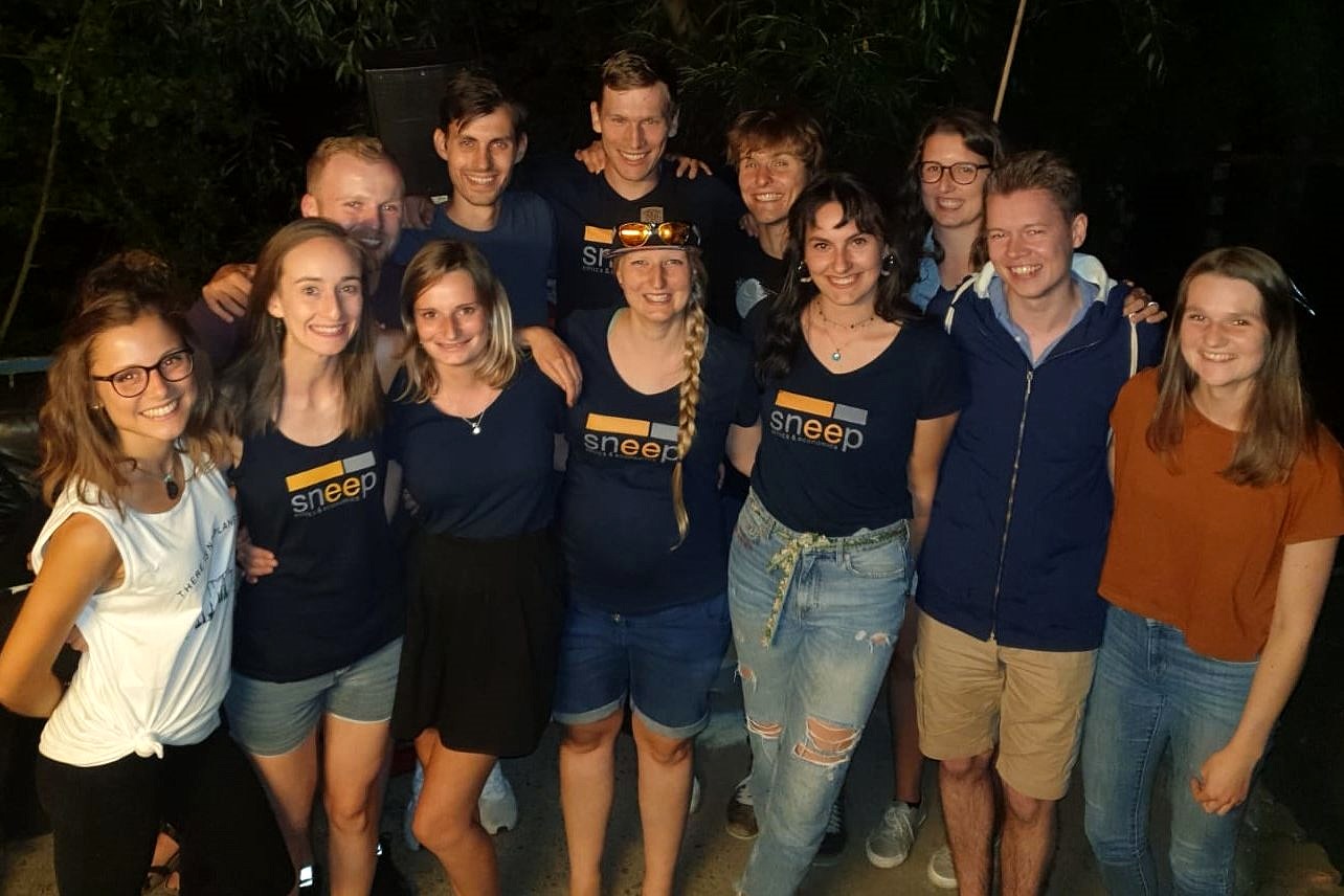 Gruppenfoto sneep