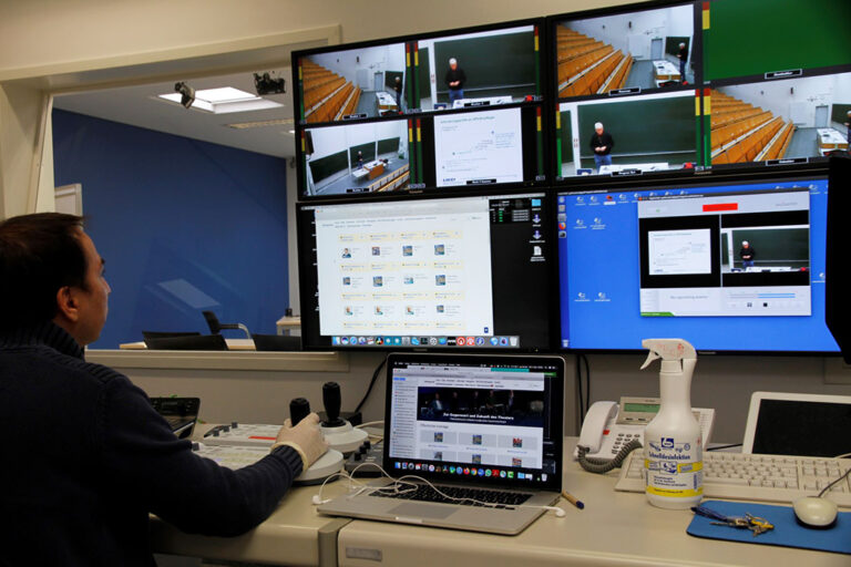 In Zeiten von Corona unterwegs an der Uni