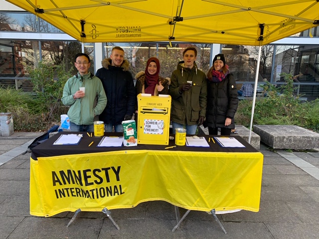 Die Hochschulgruppe „Amnesty International“