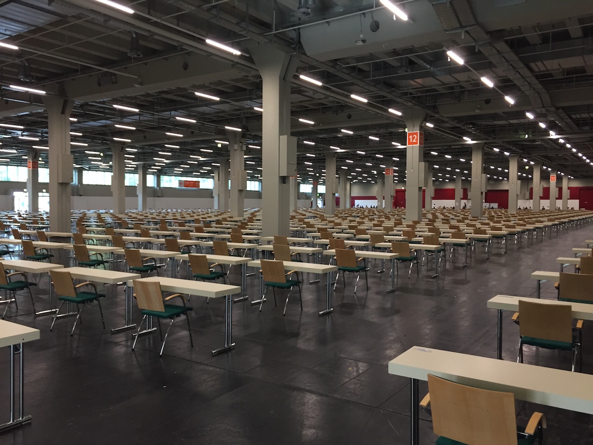 Halle 12 der Messe Nürnberg