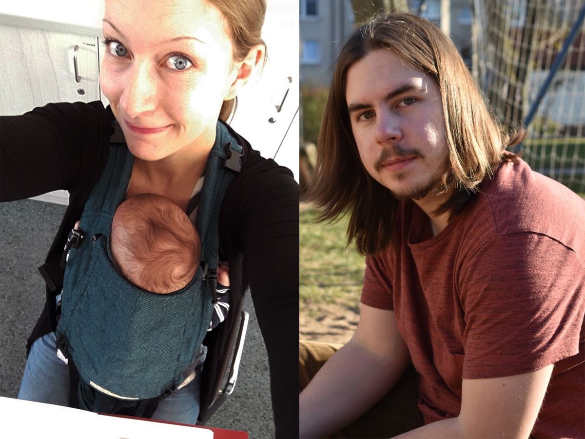 Collage Franziska Kremer und Johannes König