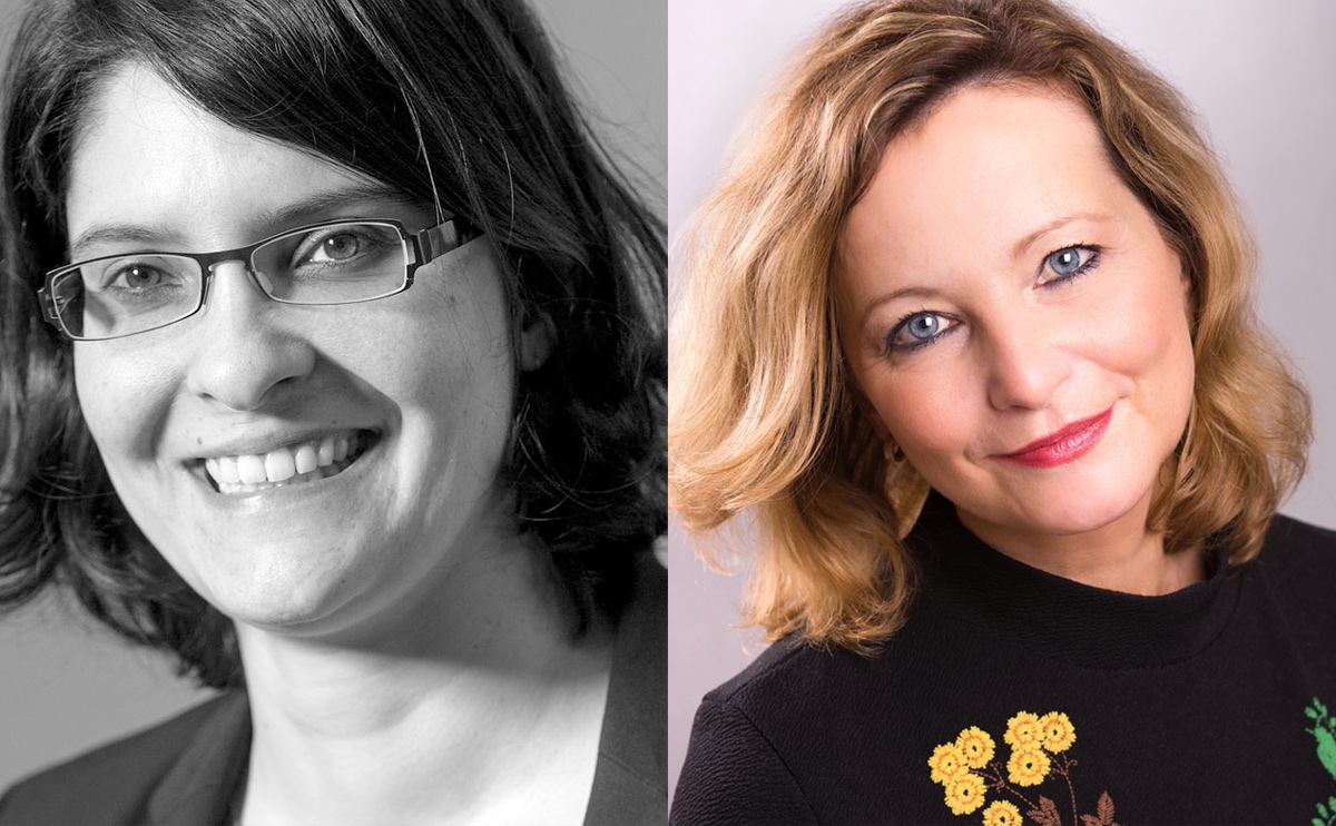 Prof. Dr. Petra Bendel und Prof. Dr. Anuscheh Farahat