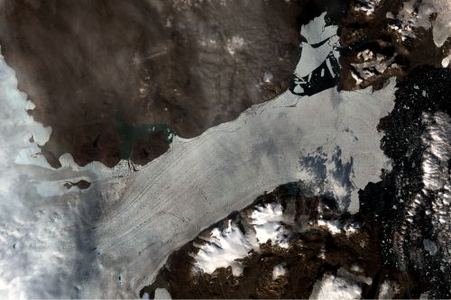 BBC News: Gletscherabspaltung in Grönland