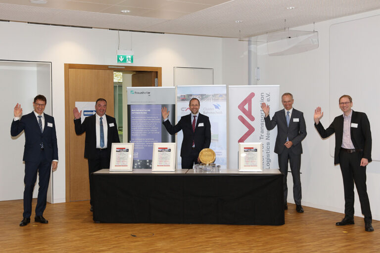 Auszeichnung für energieeffiziente Fahrplanoptimierung