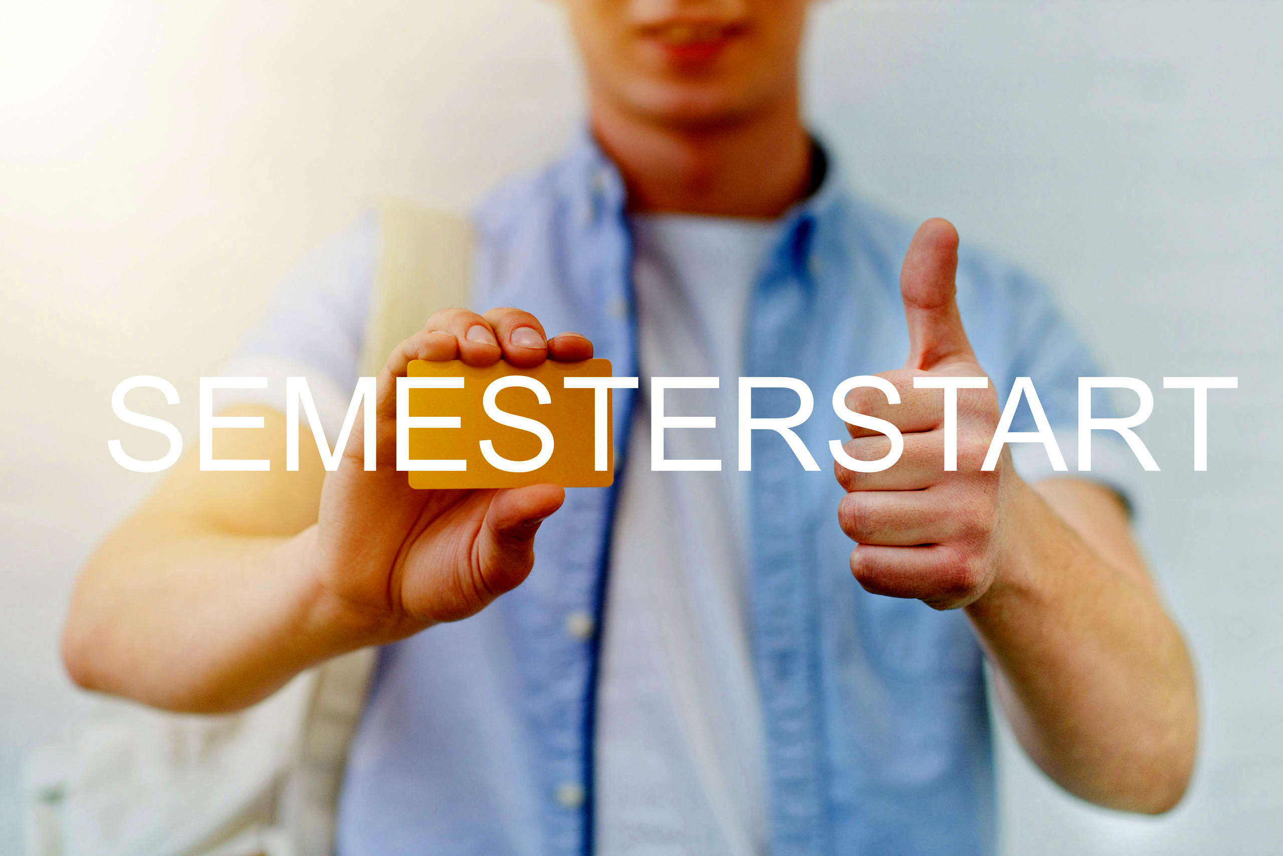 Symbolbild Semesterstart