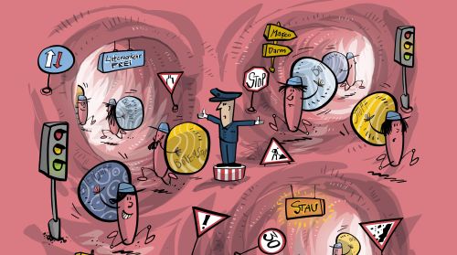 Wegen einer Signalstörung …