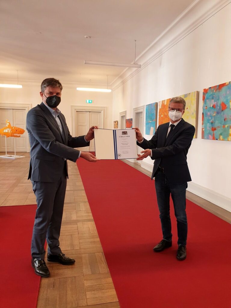 Präsident Prof. Dr. Joachim Hornegger tritt  zum 1. April zweite Amtszeit an