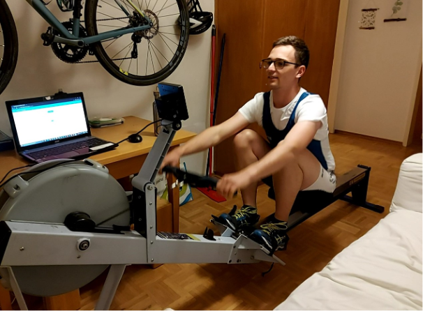 Tausend Meter durchs Wohnzimmer