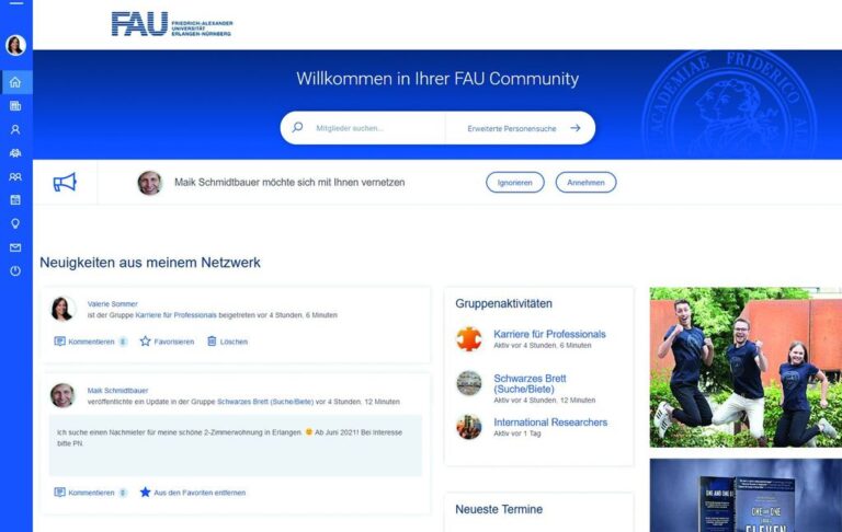 Wo sich die FAU-Familie trifft