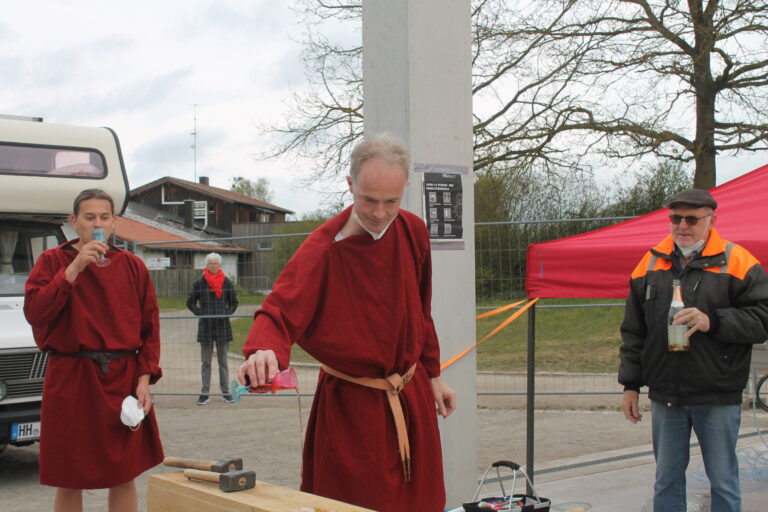 Neues Römerboot auf Kiel gelegt