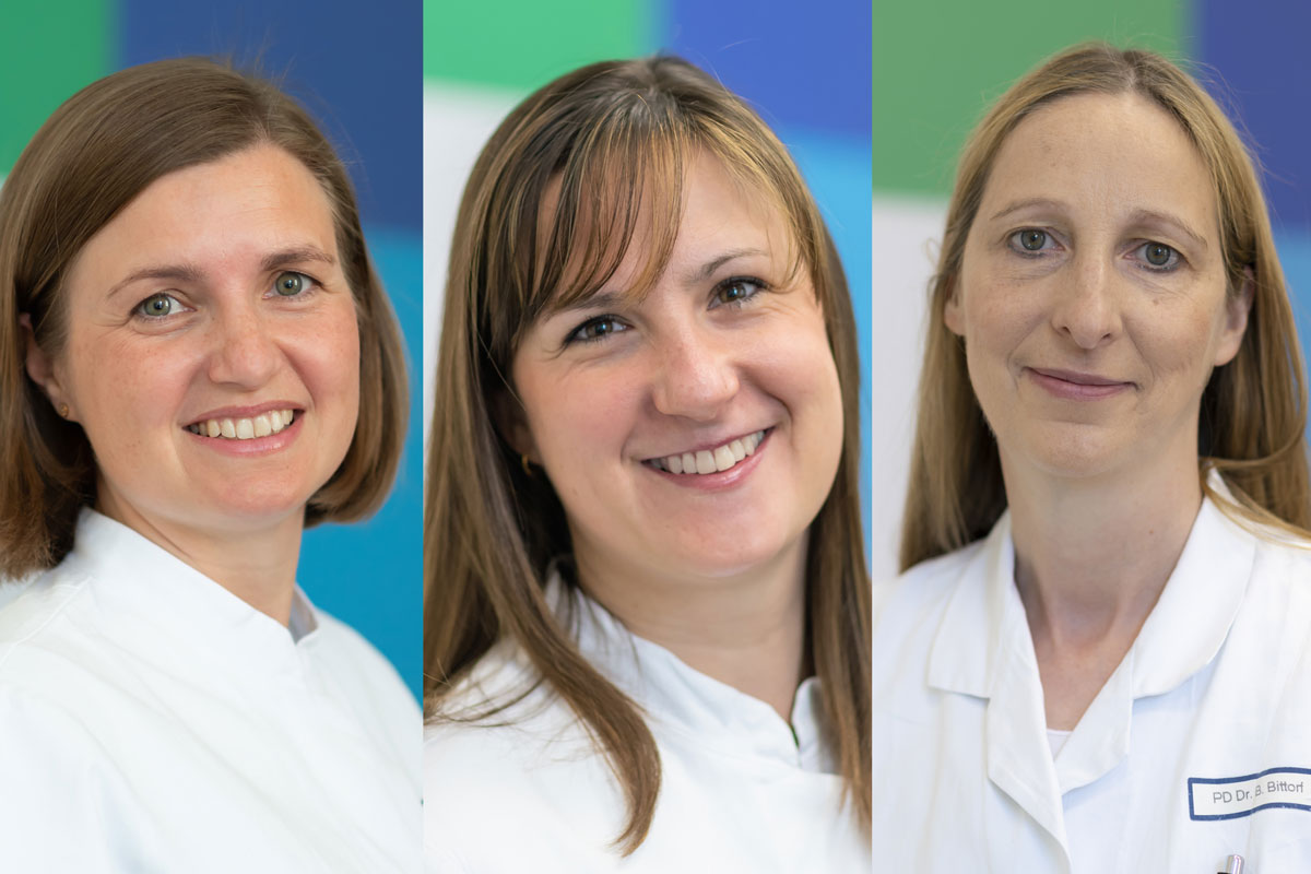 Collage aus Bildern von Stefanie Burghaus, Verena Freier und Birgit Bittorf