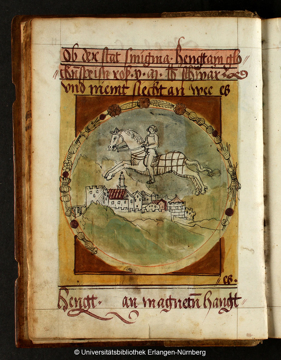 Seite einer Bildenzyklopädie