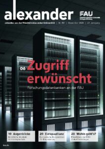 Cover FAU-Magazin alexander Nr. 117