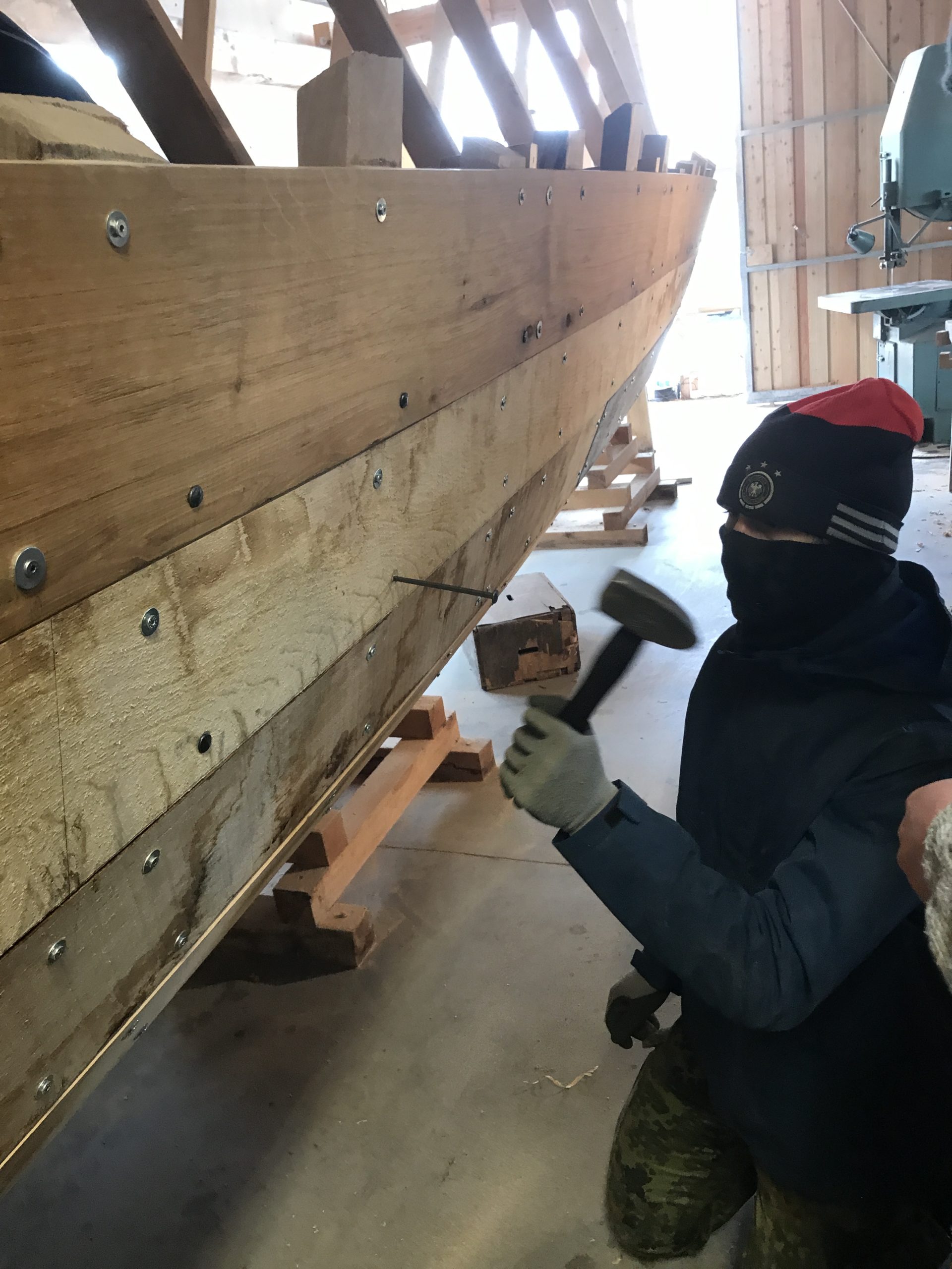 Baufortschritt an der D.V.C.