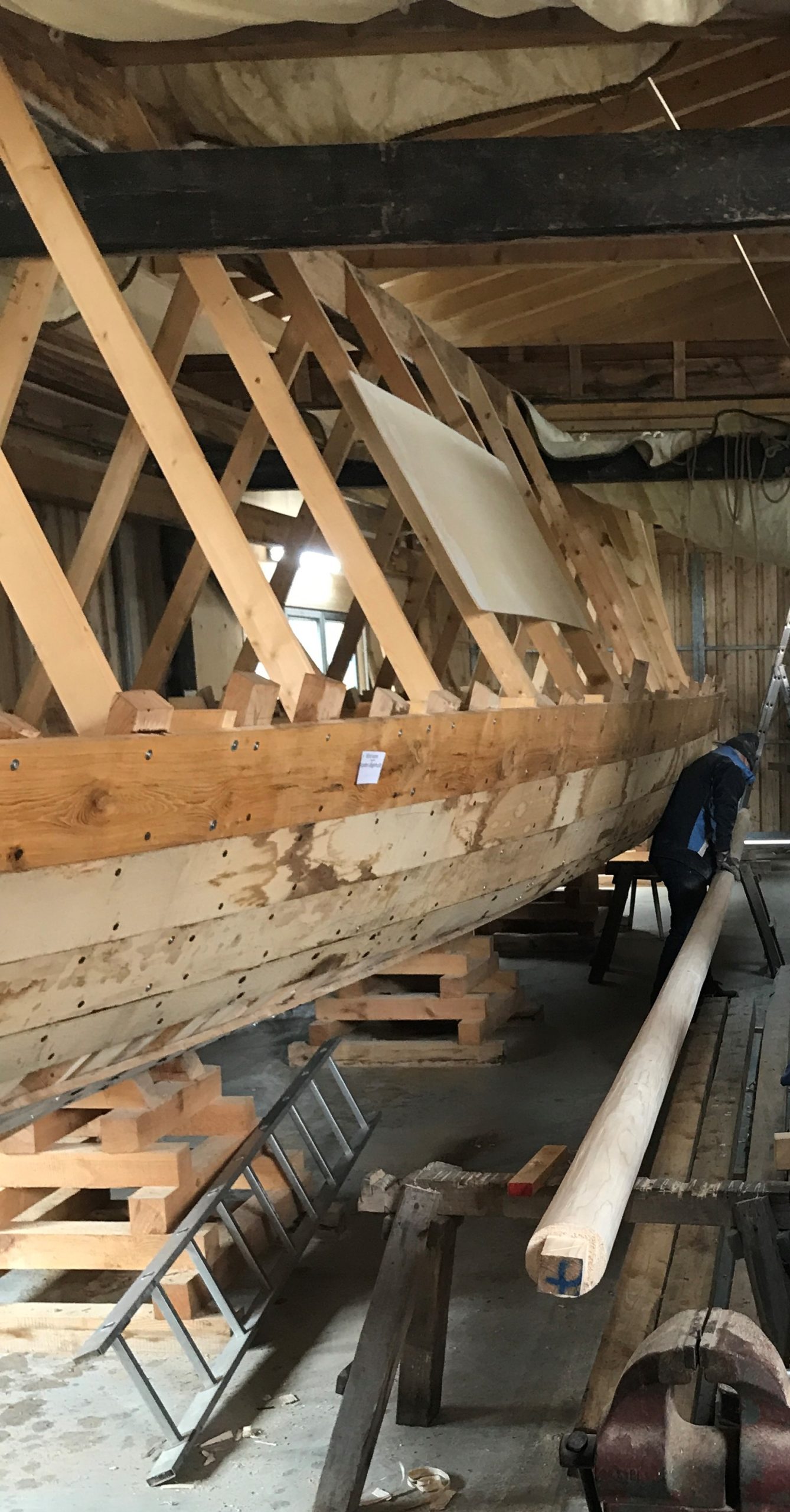 Baufortschritt an der D.V.C.