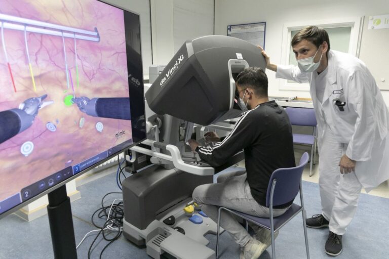 Praxiserfahrung mit Roboter und VR-Brille