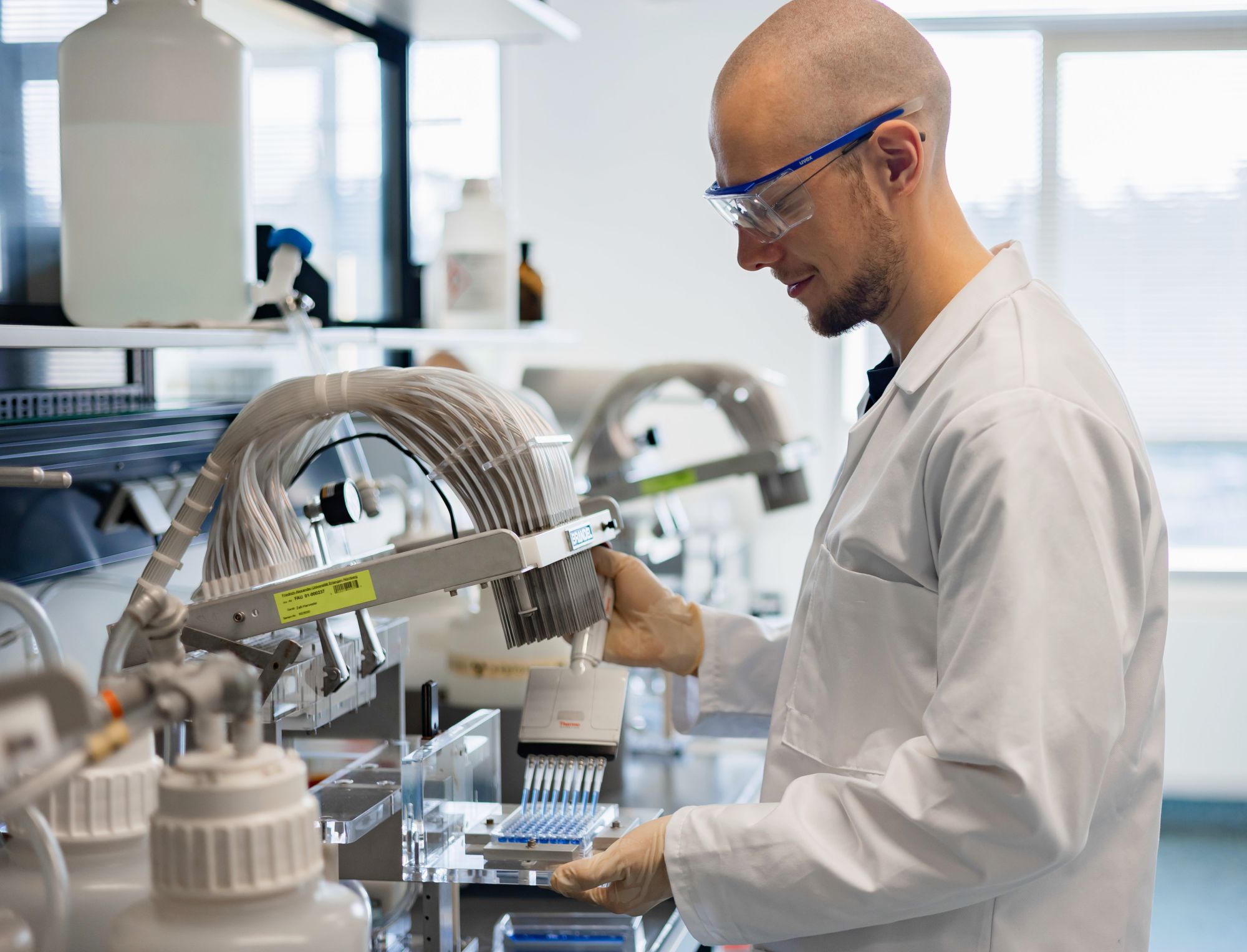 Forscher im Labor