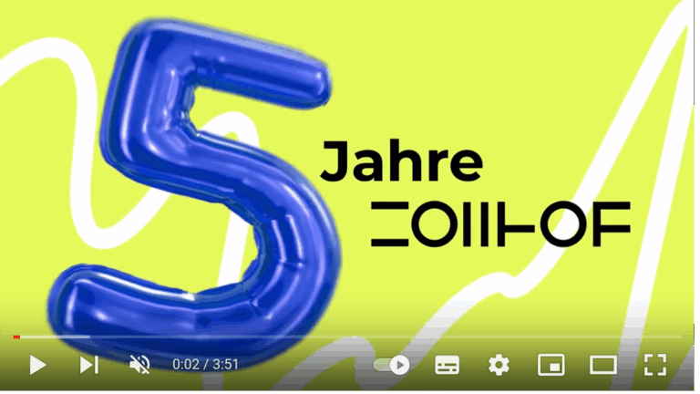 Der Zollhof ist fünf: Erfolgreiches Gründerzentrum