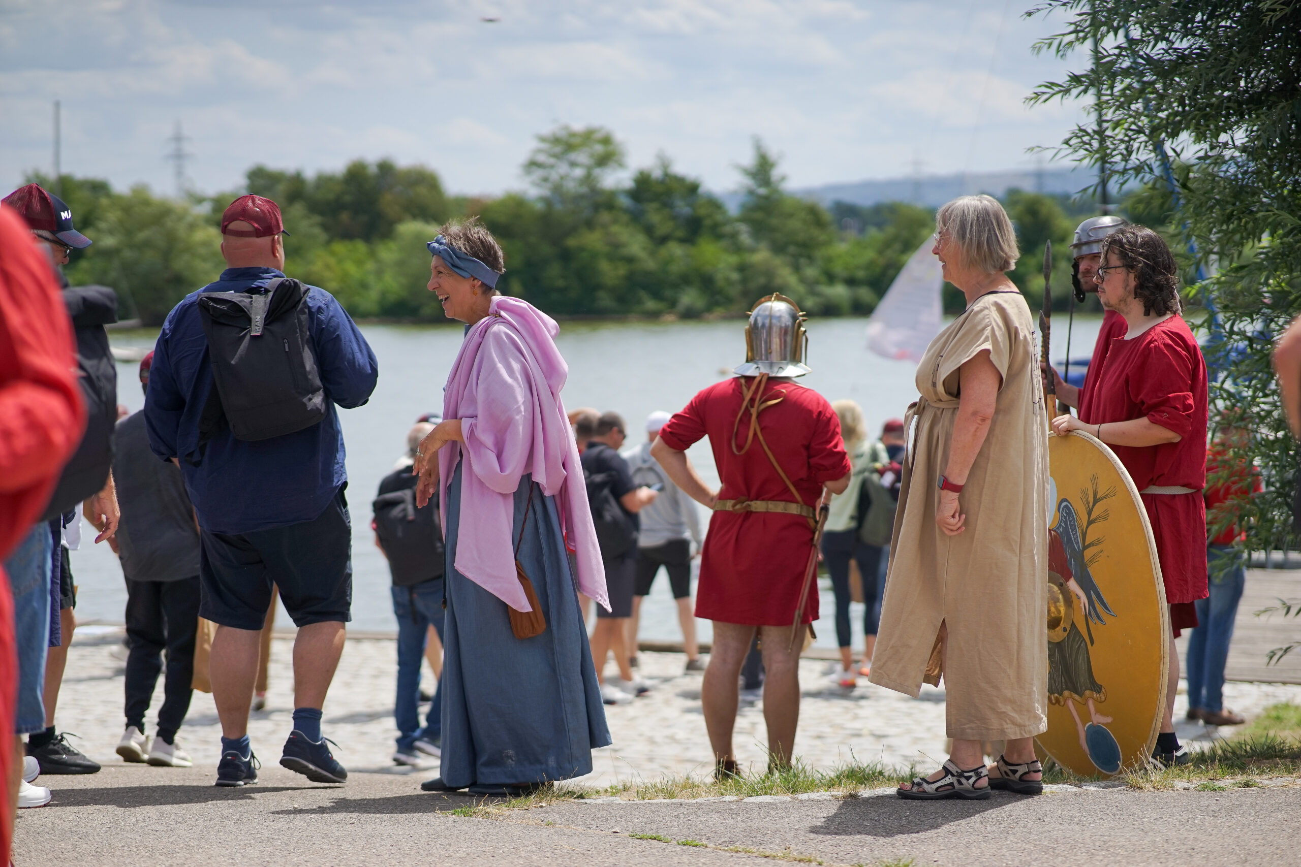 FAU-Römerboot: Besuch von MAN