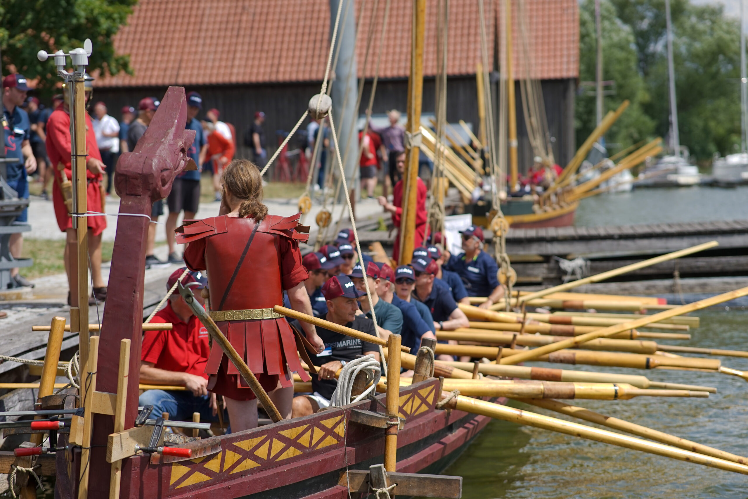 FAU-Römerboot: Besuch von MAN