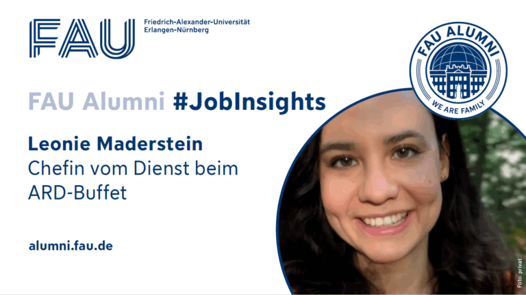FAU Alumni #JobInsights: Leonie Maderstein