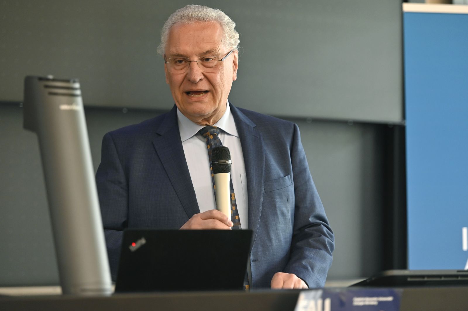 Grußwort von Joachim Herrmann, Bayerischer Staatsminister des Innern, für Sport und Integration Ansprache: Markus Blume, MdL, Bayerischer Staatsminister für Wissenschaft und Kunst