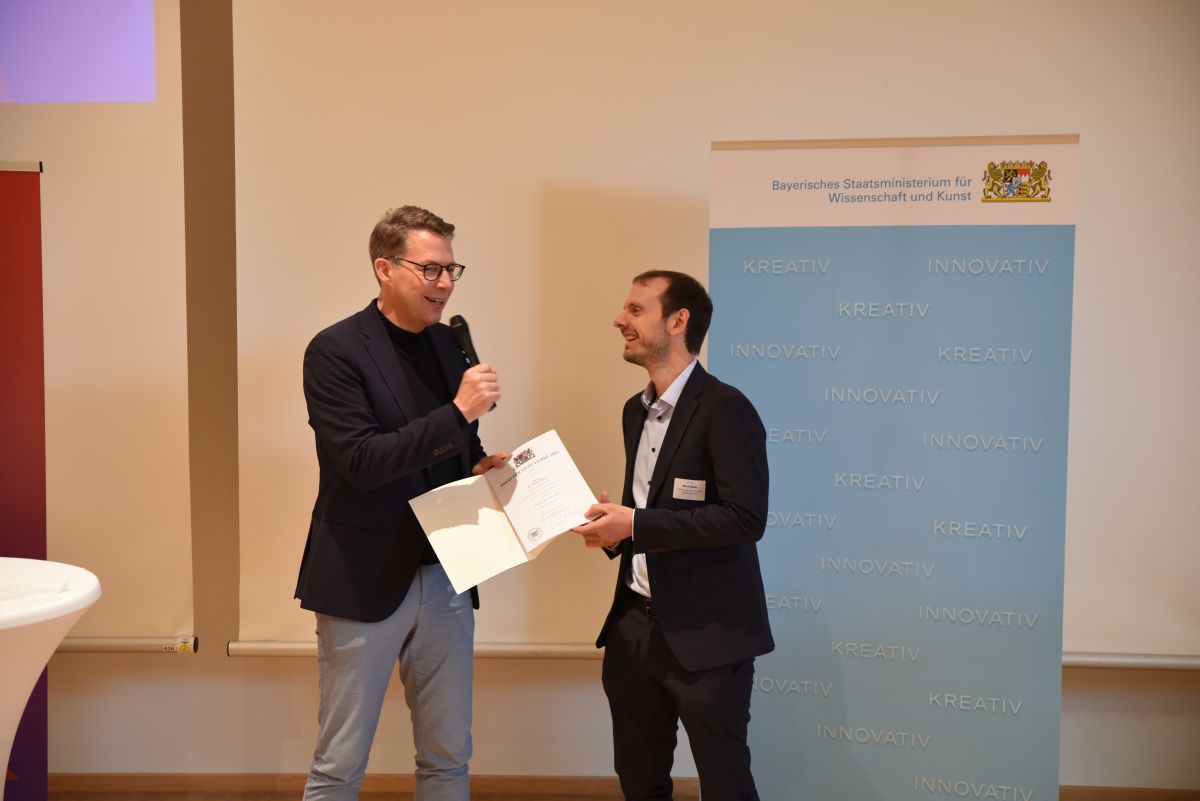 Am ersten Tag der guten Lehre wurden Lehrende aus ganz Bayern für ihre Lehrkonzepte ausgezeichnet.