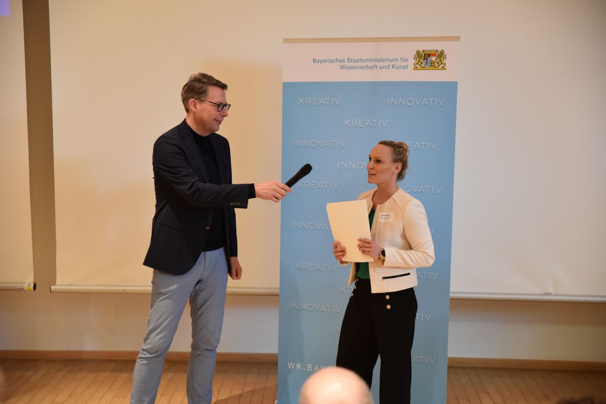 Am ersten Tag der guten Lehre wurden Lehrende aus ganz Bayern für ihre Lehrkonzepte ausgezeichnet.