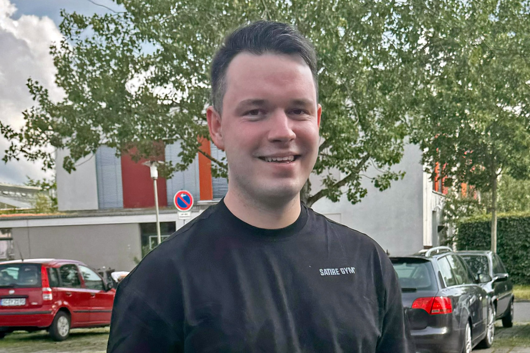 Informatikstudent Felix Berger macht eine Awarenesskampagne zu Informationssicherheit an der Friedrich-Alexander-Universität Erlangen-Nürnberg.