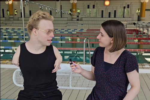 FAU-Student bei den Paralympischen Spielen in Paris