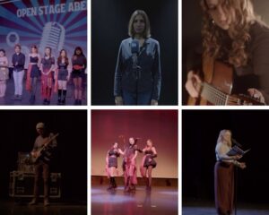 Performende des Open Stage Abends