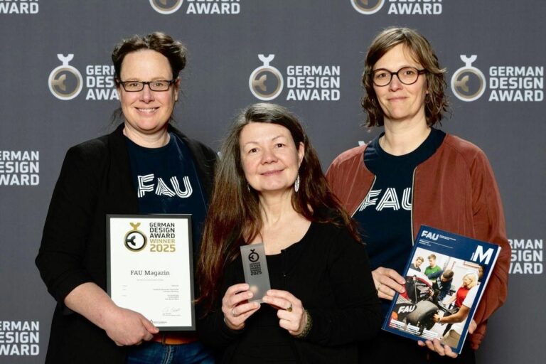 Ausgezeichnet! FAU Magazin gewinnt den German Design Award 2025