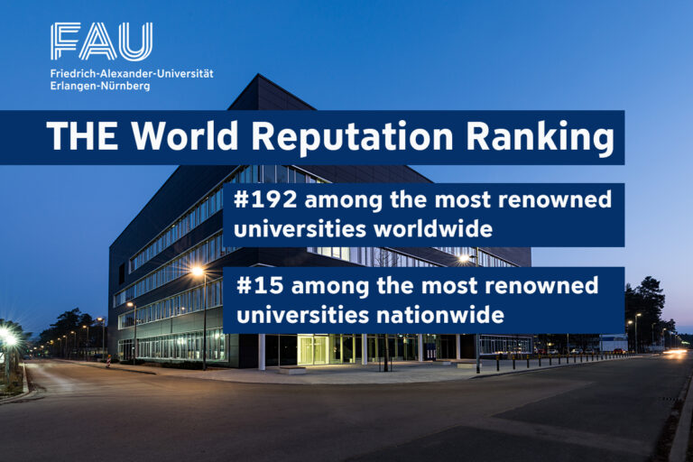 THE World Reputation Ranking: FAU unter den Top 200