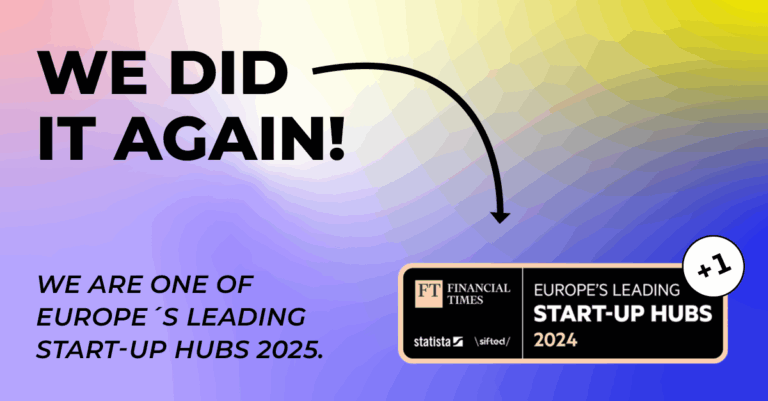 Ooops, we did it again: ZOLLHOF erneut unter den Top 50 Gründerzentren in Europa