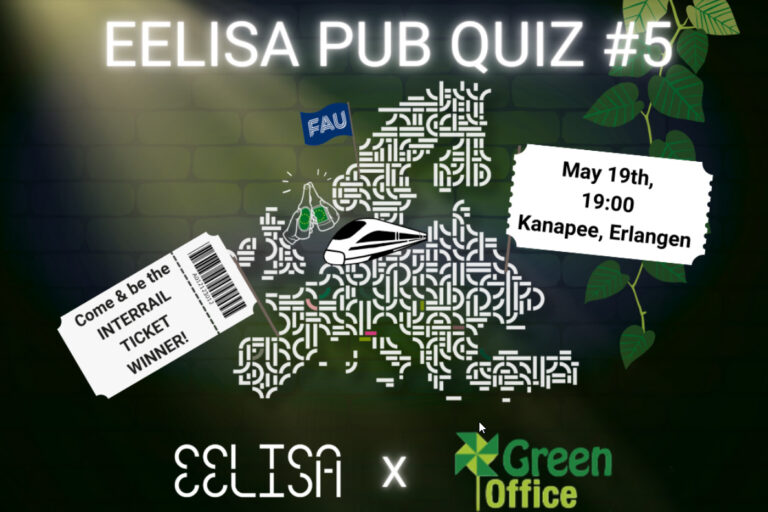 Interrail-Tickets gewinnen: EELISA Pub Quiz