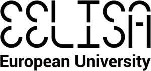 Logo, auf dem EELISA European University steht.
