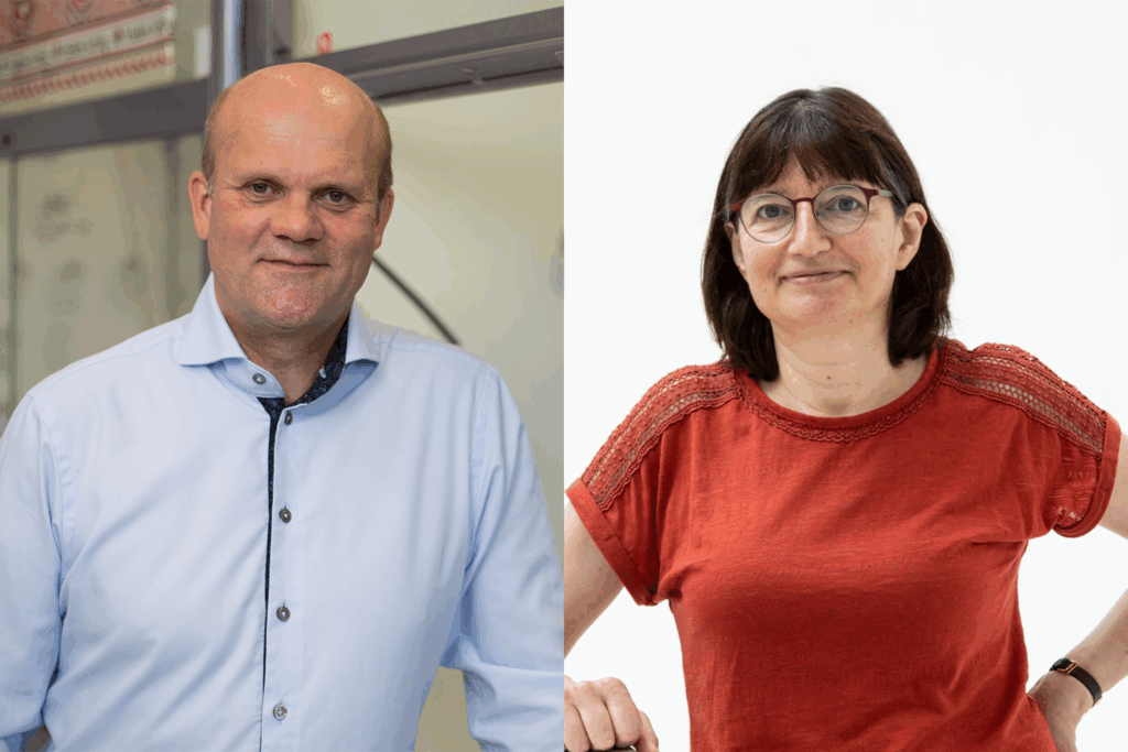 Porträts der FAU-Forschenden Sjoerd Harder und Maria Chekhova