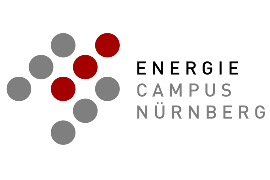 Logo des Energie Campus Nürnberg.