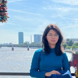 Bild einer jungen Frau