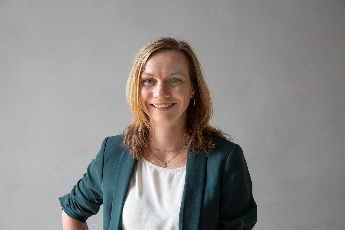 Ein Porträt von Prof. Dr. Marie-Ann Sengewald, Professur für Psychologische Methodenlehre und Diagnostik.