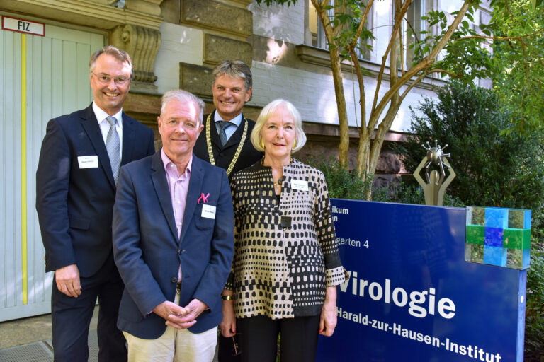 Neuer Name: Harald zur Hausen posthum geehrt