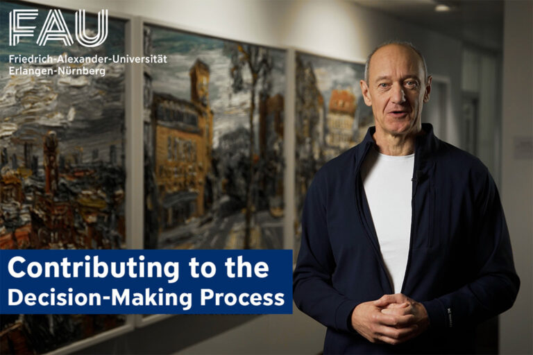 Vorgestellt: der Universitätsrat der FAU im Video