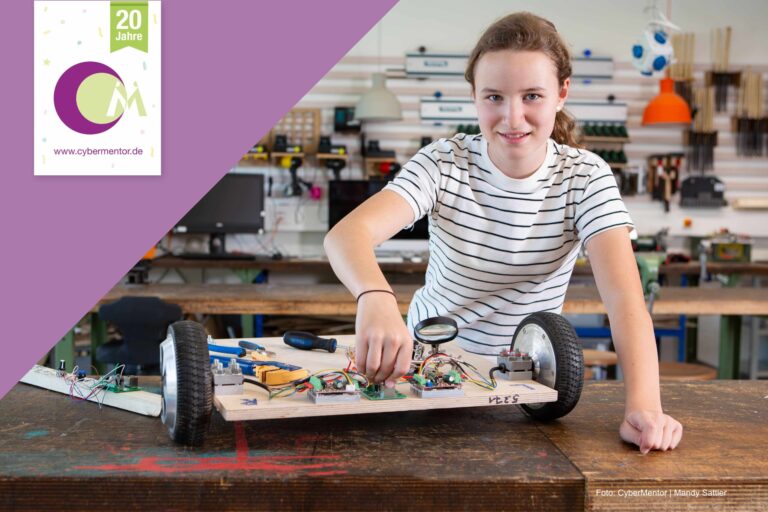 CyberMentor feiert 20 Jahre wirksame MINT-Mädchen-Förderung