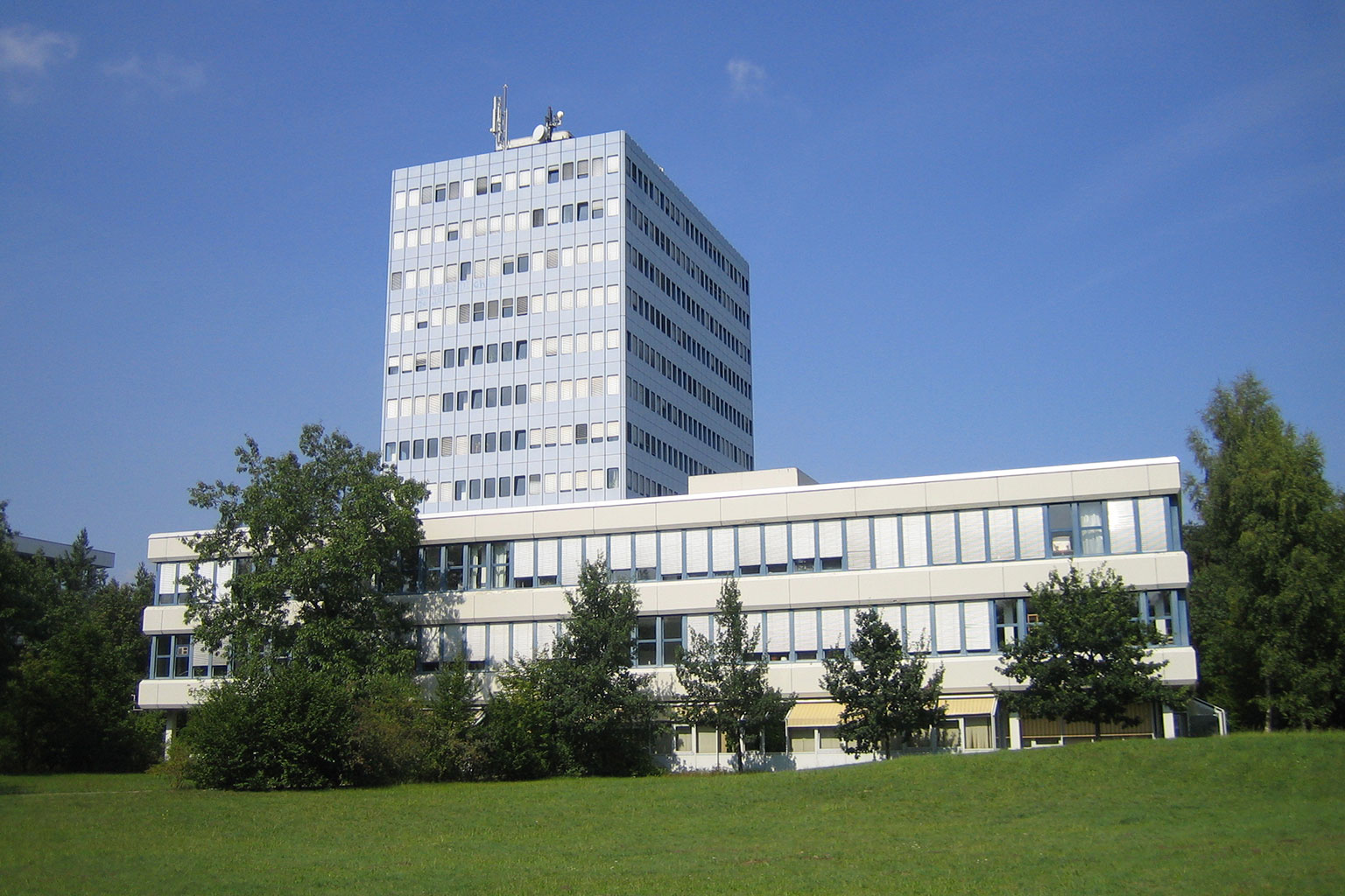 Blick auf das Rechenzentrum