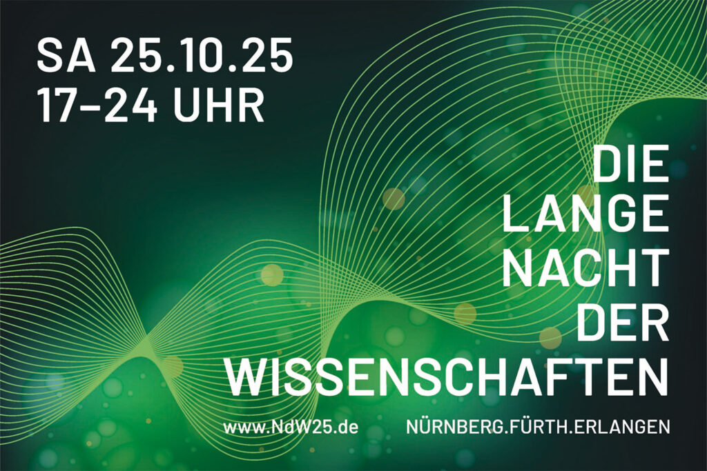 Die Lange Nacht der Wissenschaften 2025 Plakat