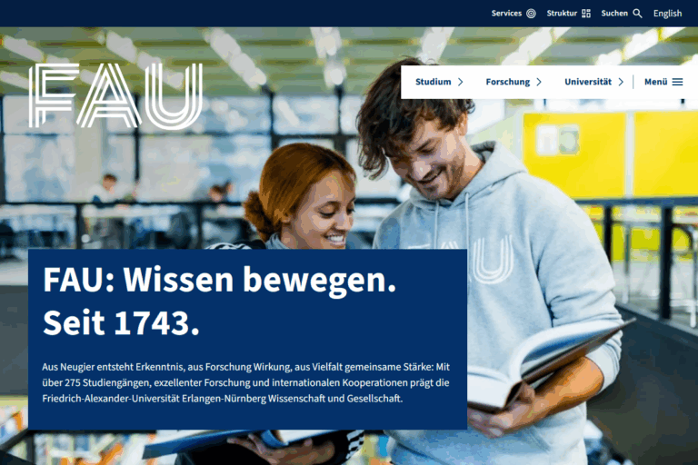 Wissen bewegen: Die FAU digital neu erleben