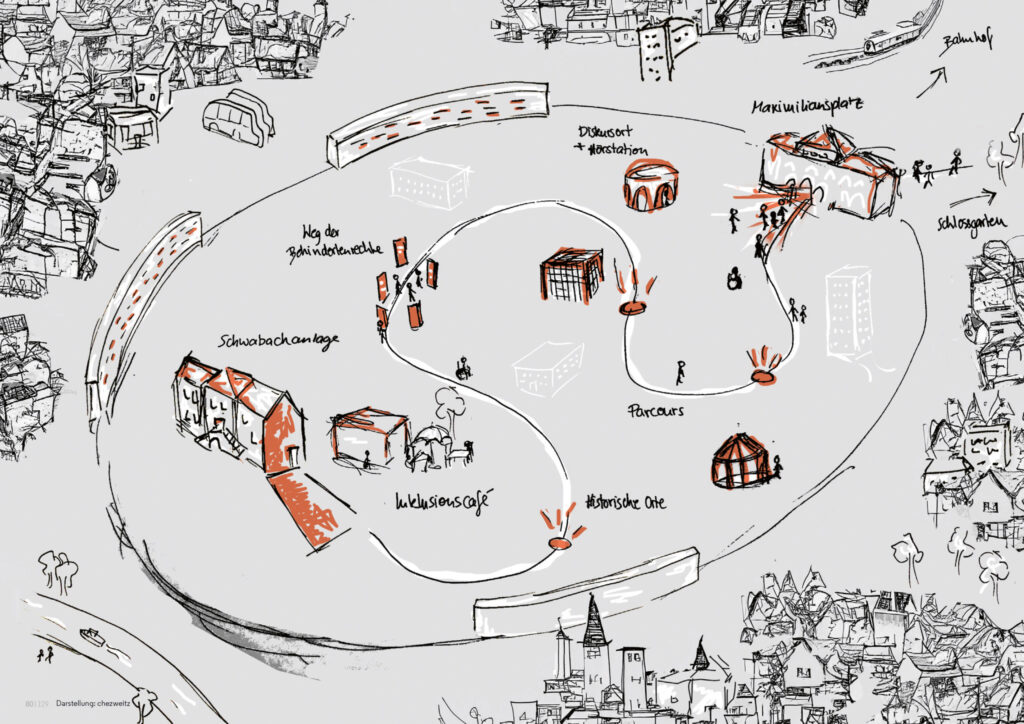 Grafik für den Gedenkort.